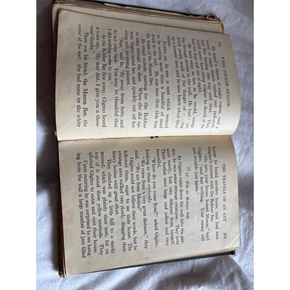 Robbs-Merrill Fourth Reader 1924 Hardcover Book - Picture 9 of 16